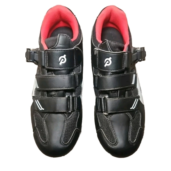 Peloton Unisex Red & Black Cycling Shoes 40 (Women’s 9 / Men’s 7)  Spin & Cycle - Picture 3 of 16